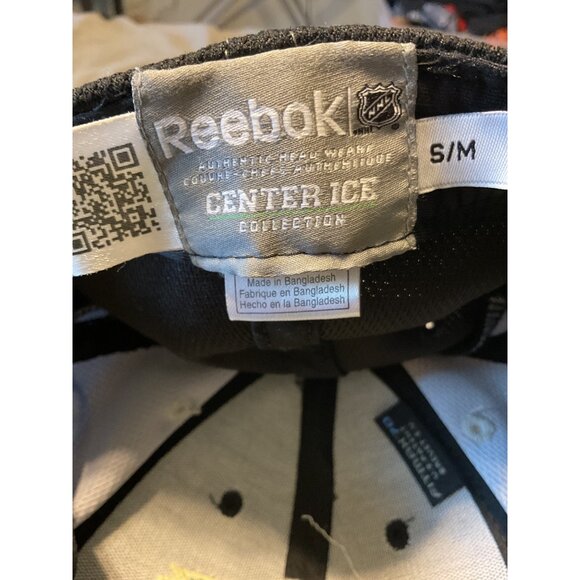 Reebok NHL Center Ice Collection Hat Minnesota Wild Logo Black & Grey S/M - Picture 5 of 7
